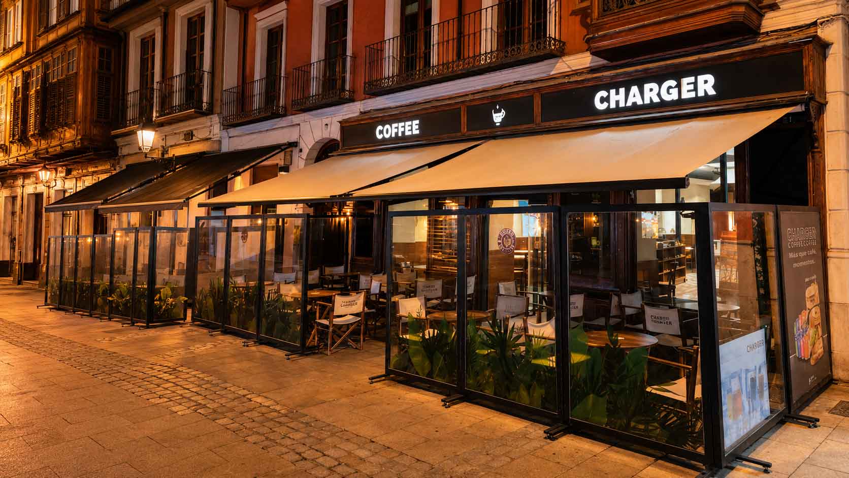 Cafeteria COOFFEE CHARGER, selección de Café de especialidad Valladolid