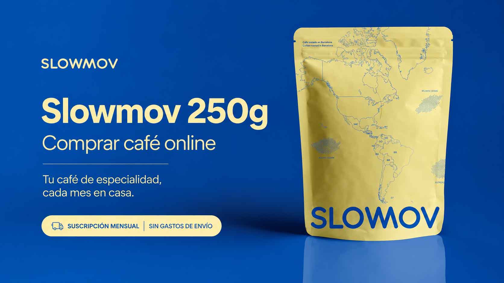 Slowmov café de especialidad 250 gramos